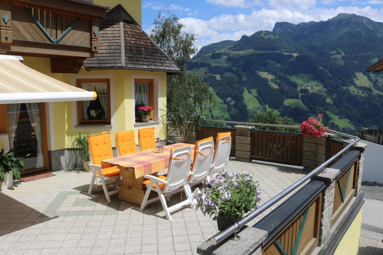 Landhaus Katharina Bis 12 Personen Mit Saunachalet Und Blick Auf Die Bergwelt Des Zillertals 힙파흐 외부 사진