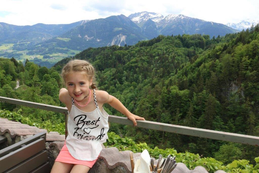 Landhaus Katharina Bis 12 Personen Mit Saunachalet Und Blick Auf Die Bergwelt Des Zillertals 힙파흐 외부 사진